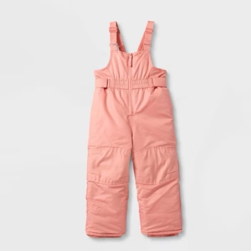Cat & Jack pink snow bib 18 months